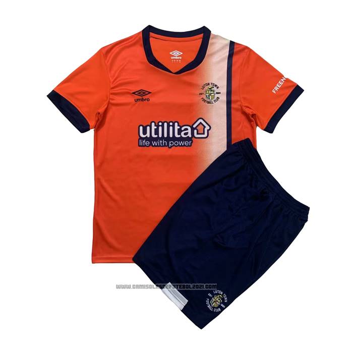 Camisola Luton Town 1º Crianca 2023-2024